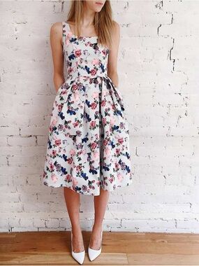 Boutique 1861 Floral Fit & Flare Dress | XS